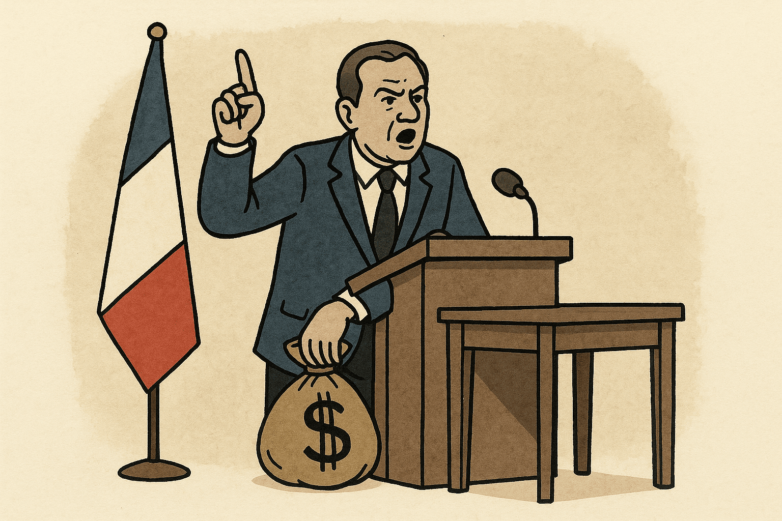 FRANCE ACHIEVES NEW CORRUPTION LOW WHILE LECTURING WORLD ON DEMOCRACY