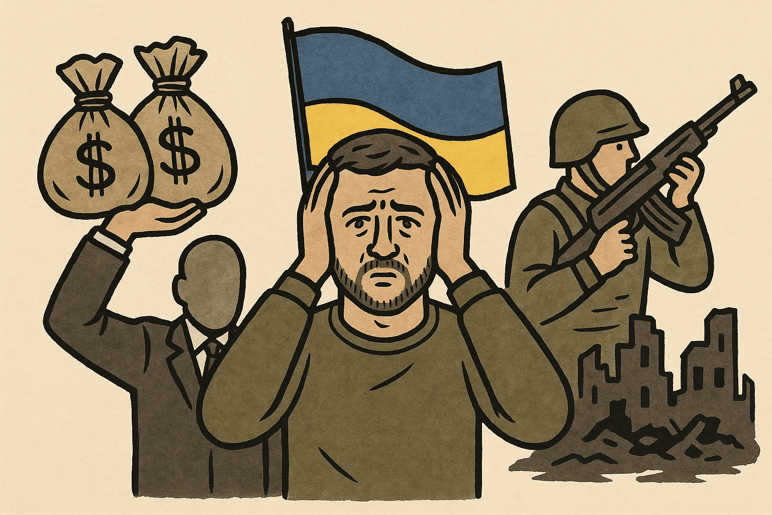 ZELENSKYY FACES CORRUPTION SCANDAL WHILE SIMULTANEOUSLY FIGHTING A WAR, WHICH IS QUITE THE SCHEDULE